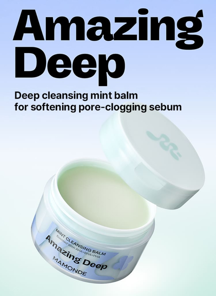 คลีนซิ่งบาล์ม MAMONDE Amazing Deep Mint Cleansing Balm