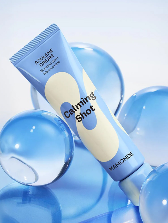 ครีมบำรุงผิวหน้า MAMONDE Calming Shot Azulen Cream