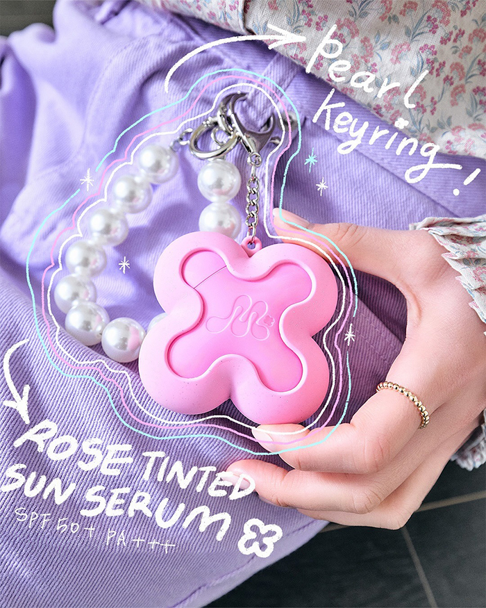 เซรั่มกันแดด MAMONDE Flora Glow Rose Tinted Sun Serum