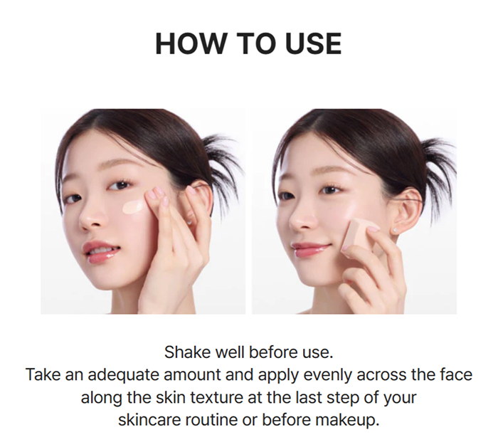 เซรั่มกันแดด MAMONDE Flora Glow Rose Tinted Sun Serum