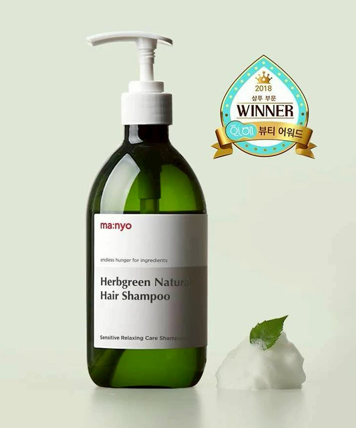แชมพู Manyo Herbgreen Natural Shampoo