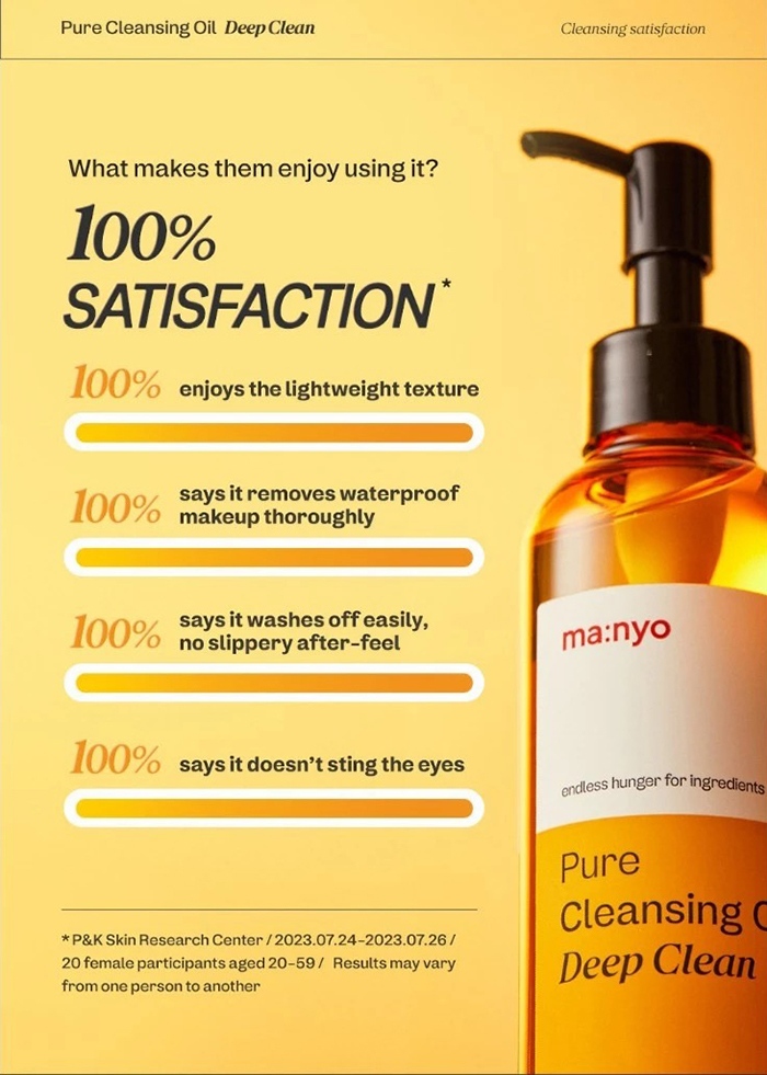 คลีนซิ่งออยล์ Manyo Pure Cleansing Oil Deep Clean