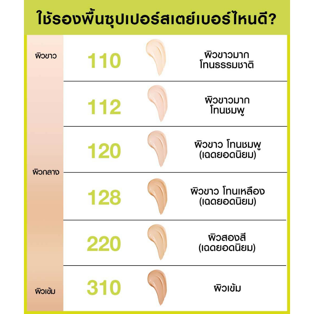 รองพื้น Maybelline Superstay 30H Foundation