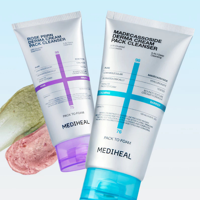 มาสก์&คลีนเซอร์ MEDIHEAL Derma Cream Pack Cleanser