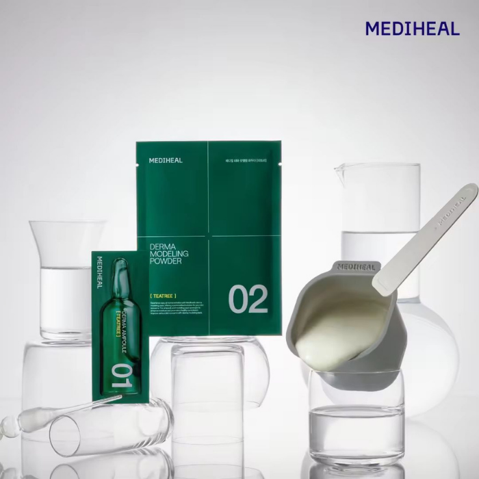 มาสก์สปา Mediheal Derma Modeling Pack Teatree Calming มาสก์สปา Mediheal Derma Modeling Pack Teatree Calming