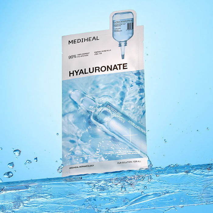 แผ่นมาส์กหน้า MEDIHEAL Hyaluronate Essential Mask 