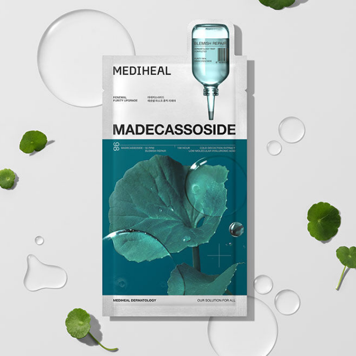 แผ่นมาส์กหน้า MEDIHEAL Madecassoside Essential Mask 