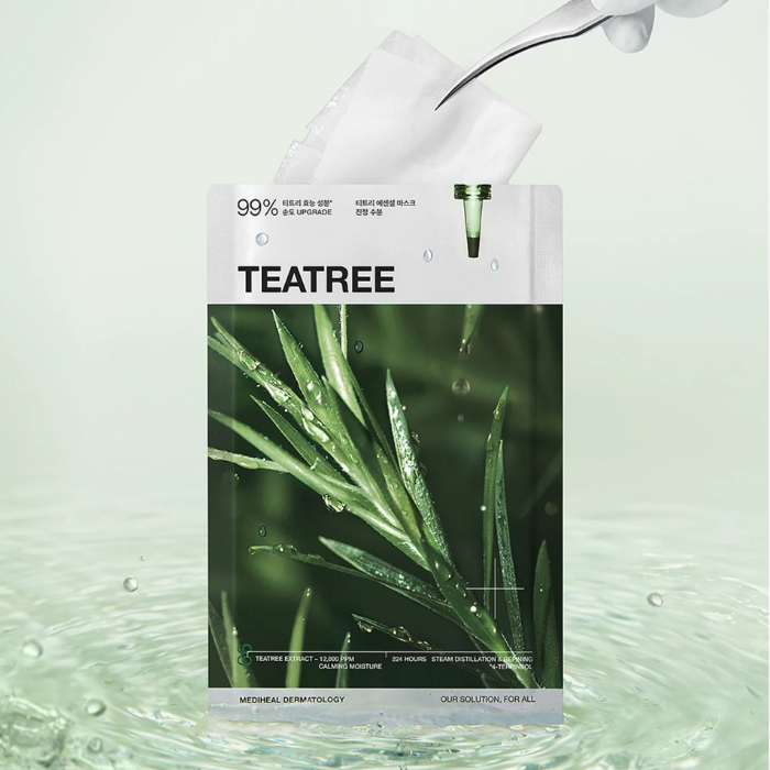 แผ่นมาส์กหน้า MEDIHEAL Teatree Essential Mask 