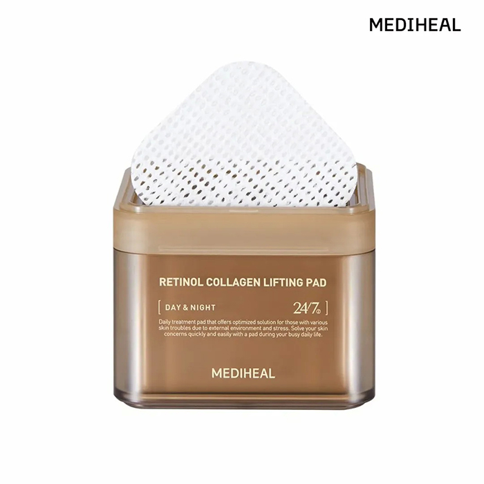 โทนเนอร์แพด Mediheal Retinol Collagen Lifting Pad