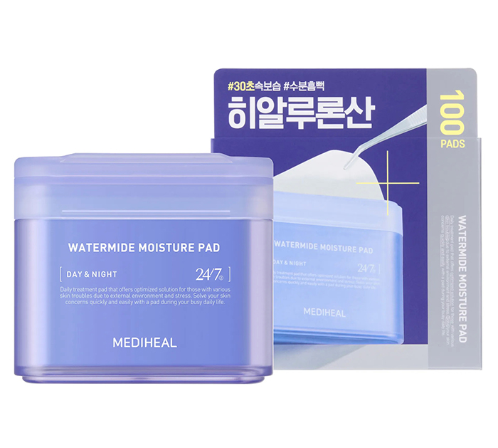 โทนเนอร์แพด Mediheal Watermide Moisture Pad