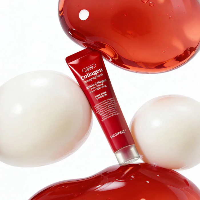มาสก์แรปผิว MEDI-PEEL Red Lacto Collagen Wrapping Mask