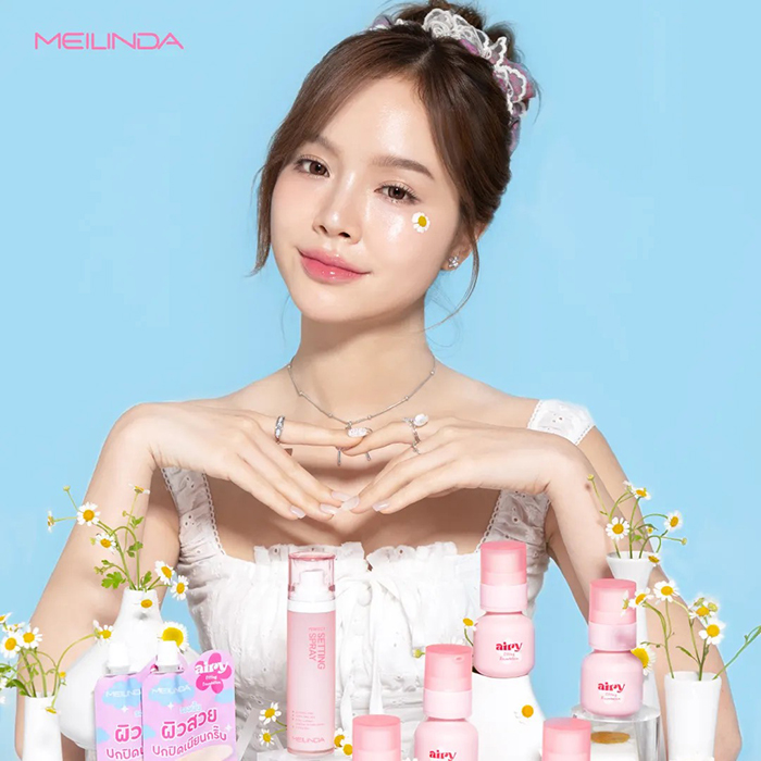 รองพื้น Meilinda Airy Fitting Foundation