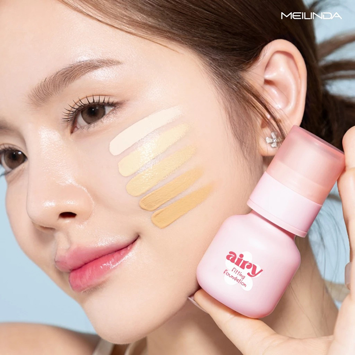 รองพื้น Meilinda Airy Fitting Foundation