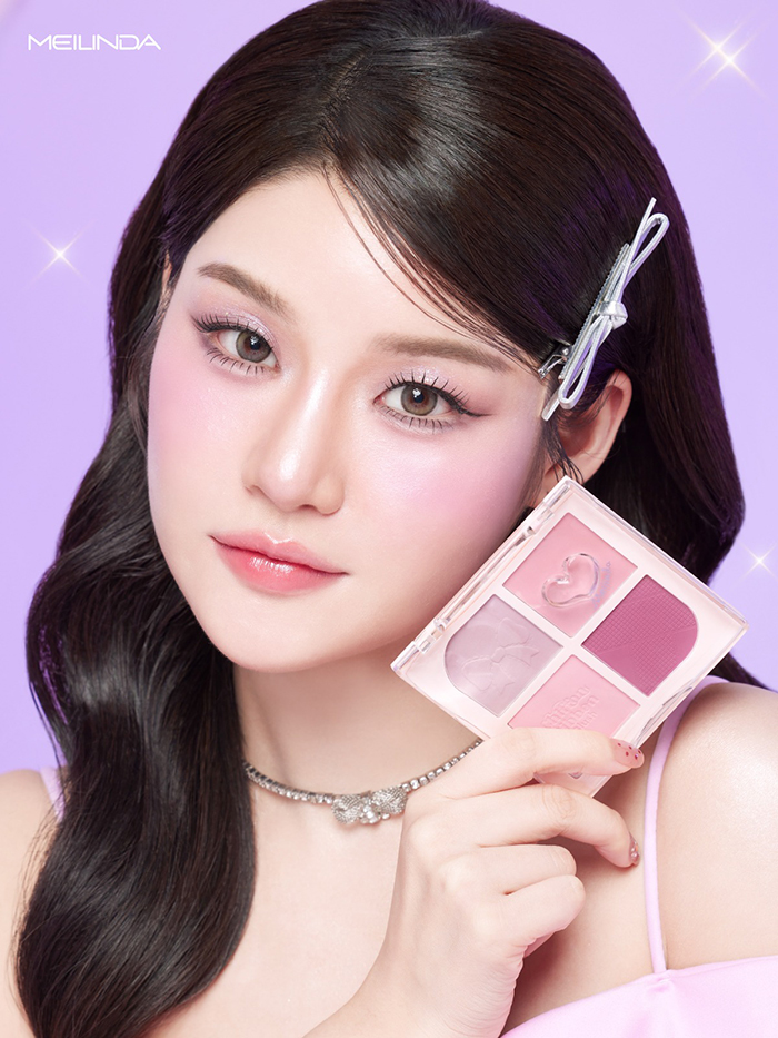 บลัชออน Meilinda Chiffon Ribbon Blush