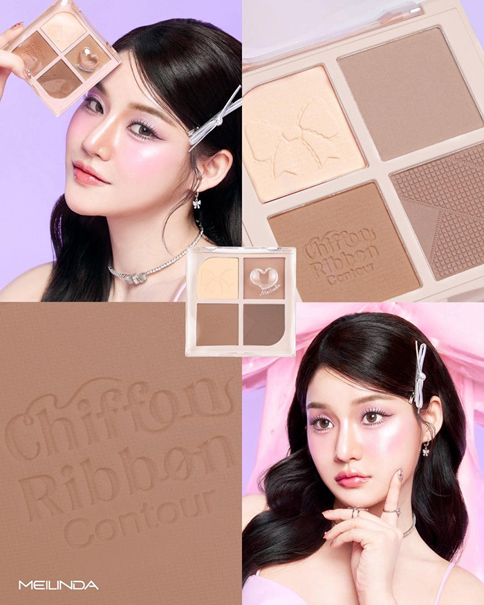 คอนทัวร์ Meilinda Chiffon Ribbon Contour