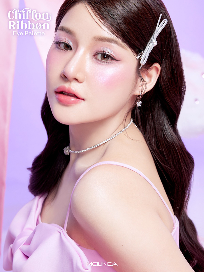 อายแชโดว์ Meilinda Chiffon Ribbon Eye Palette