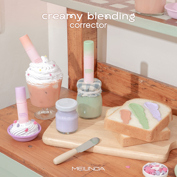 คอเรคเตอร์ Meilinda Creamy Blending Corrector
