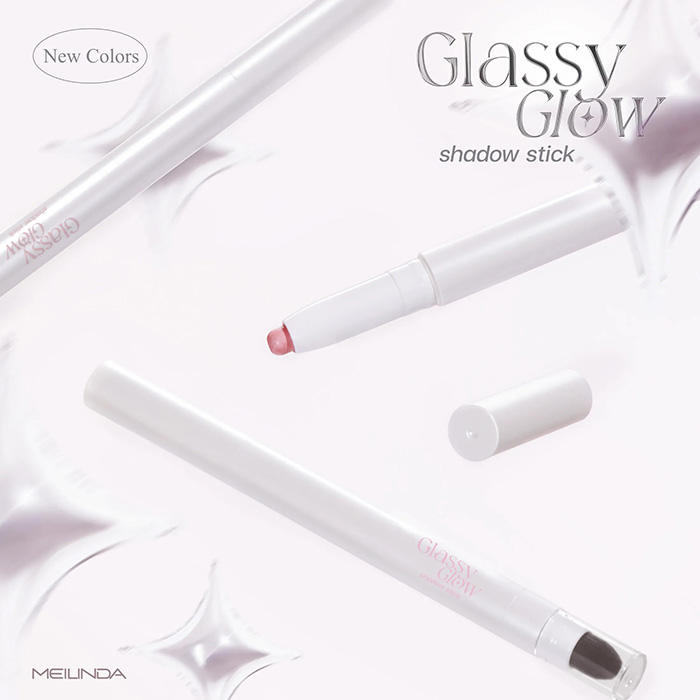 อายแชโดว์ Meilinda New Colors Glassy Glow Shadow อายแชโดว์ Meilinda New Colors Glassy Glow Shadow