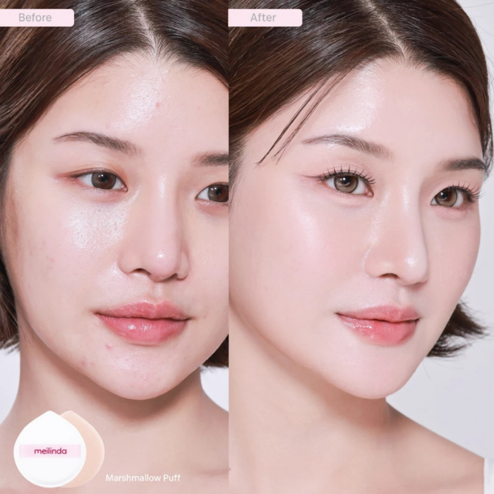พัฟมาร์ชเมลโลว์ MEILINDA Marshmallow Puff พัฟมาร์ชเมลโลว์ MEILINDA Marshmallow Puff