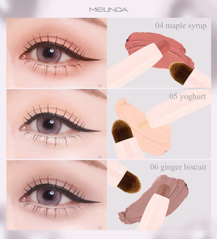 อายแชโดว์ Meilinda Mellow Matte Shadow Stick อายแชโดว์ Meilinda Mellow Matte Shadow Stick