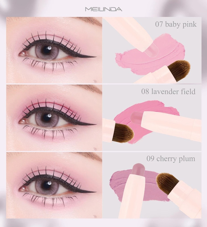 อายแชโดว์ Meilinda Mellow Matte Shadow Stick อายแชโดว์ Meilinda Mellow Matte Shadow Stick