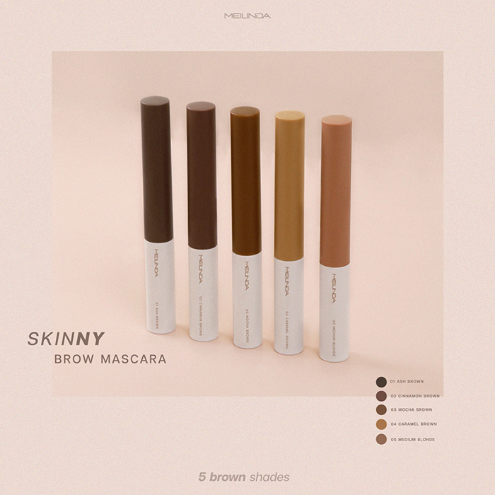 มาสคาร่าคิ้ว MEILINDA Skinny Brow Mascara