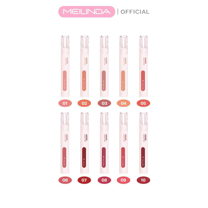 ลิปทินท์ Meilinda Water Glowy Tint