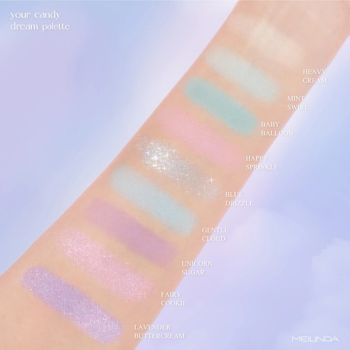 อายแชโดว์ MEILINDA Your Candy Dream Palette