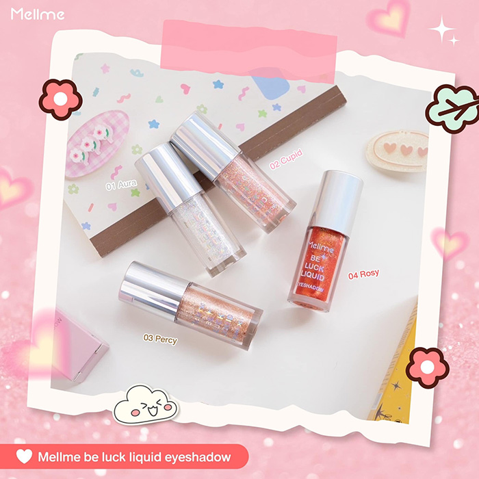 อายแชโดว์ MELLME Be Luck Liquid Eyeshadow