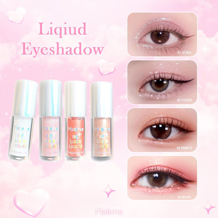 อายแชโดว์ MELLME Be Luck Liquid Eyeshadow