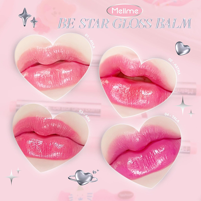 ลิปสติก MELLME Be Star Gloss Balm