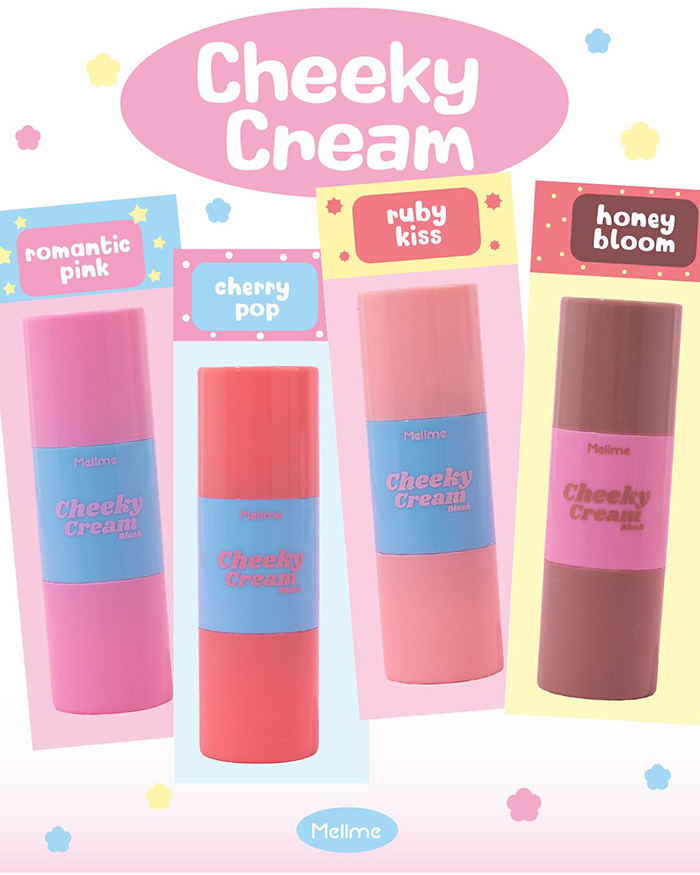 บลัชออน MELLME Cheeky Cream Blush