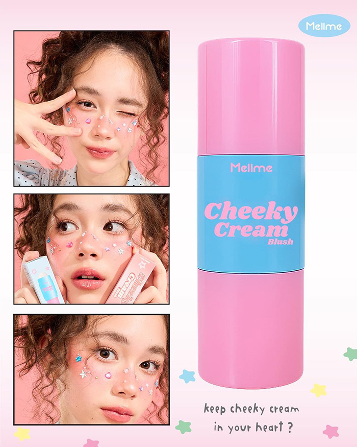 บลัชออน MELLME Cheeky Cream Blush