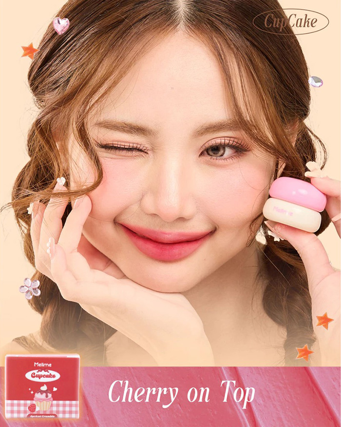 ลิปสติก MELLME CupCake Lip & Cheek