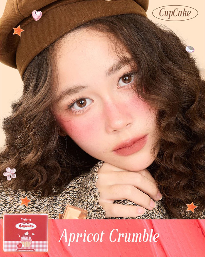 ลิปสติก MELLME CupCake Lip & Cheek