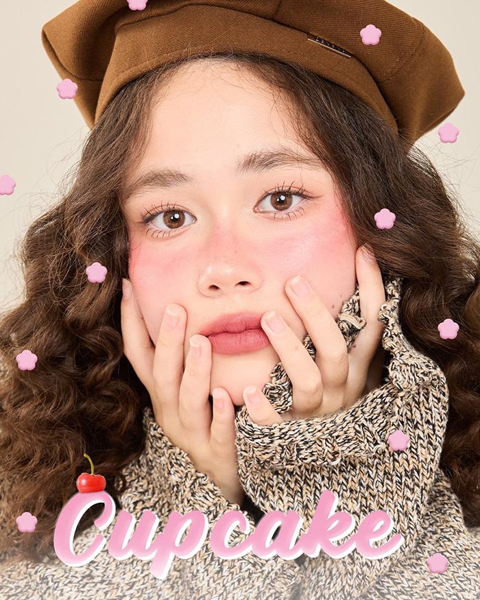 ลิปสติก MELLME CupCake Lip & Cheek