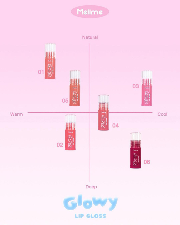 ลิปกลอส MELLME Glowy Lip Gloss
