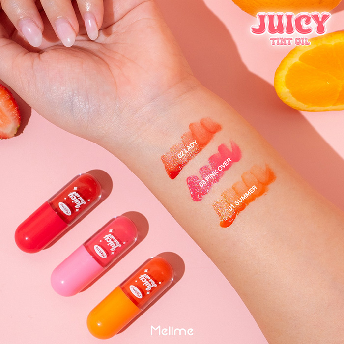 ลิปทินท์ออยล์ MELLME Juicy Tint Oil