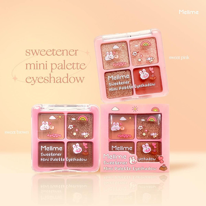 อายแชโดว์ MELLME Sweetener Mini Palette Eyeshadow