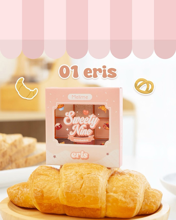อายแชโดว์ MELLME Sweety Nine Eyeshadow