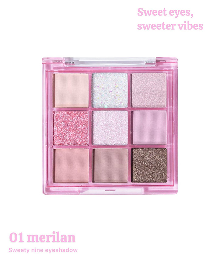 อายแชโดว์ MELLME Sweety Nine Eyeshadow