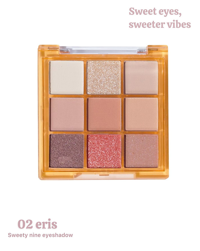 อายแชโดว์ MELLME Sweety Nine Eyeshadow
