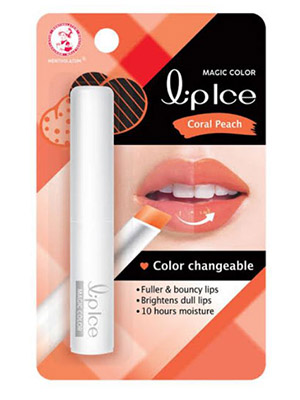 ลิปเปลี่ยนสี Mentholatum Lip Ice Magic Color