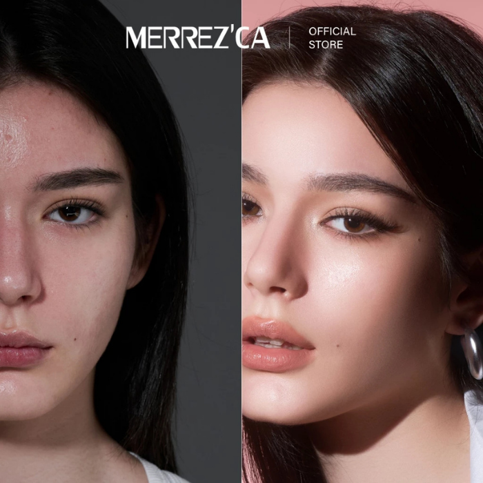 คุชชั่น Merrezca Aura Glow Skin Cushion SPF50+ PA++++ คุชชั่น Merrezca Aura Glow Skin Cushion SPF50+ PA++++