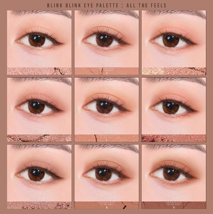 อายแชโดว์ Merrez'ca Blink Blink Eye Palette