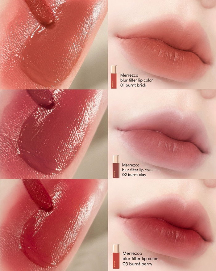 ลิปทินท์ Merrez'ca Blur Filter Lip Color