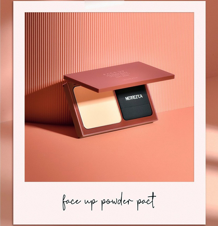 แป้งผสมรองพื้น Merrez'ca Face Up Powder Pact SPF50+/PA+++