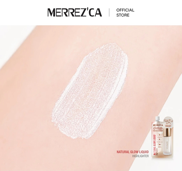 ไฮไลท์ Merrezca Natural Glow Liquid Hilighter