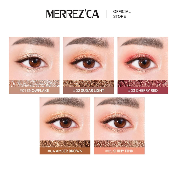 อายแชโดว์ Merrezca Pearl Pigment Eyeshadow