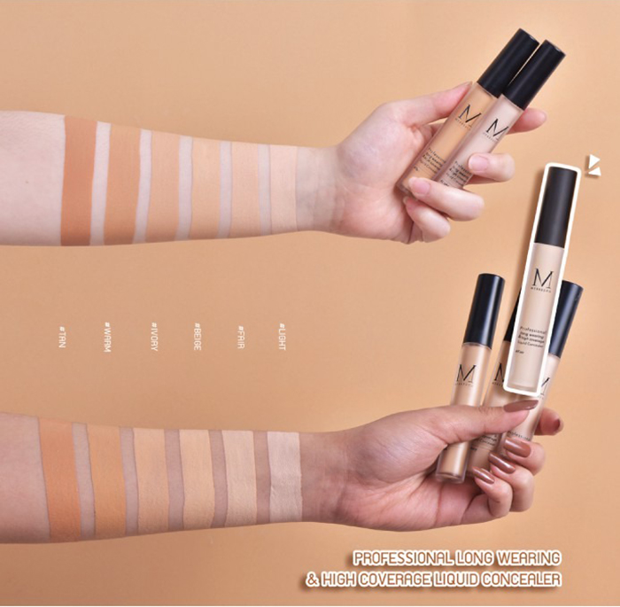 คอนซีลเลอร์ Merrez'ca Professional Long Wearing & High Coverage Liquid Concealer